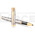 Ручка роллер Parker IM Core T321 (CW1931663) Brushed Metal GT F черн. черн. подар.кор., фото2
