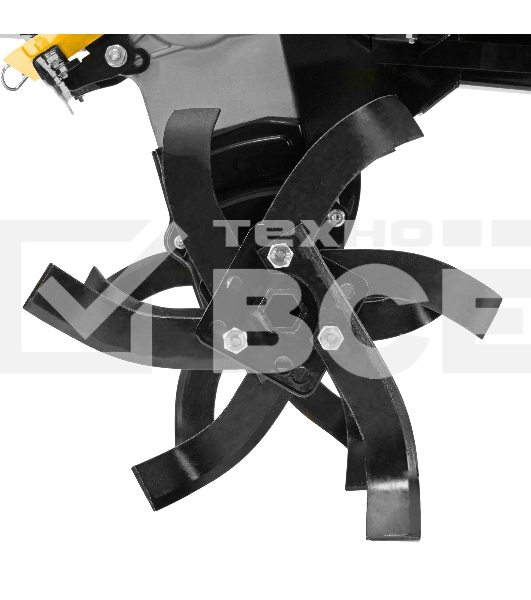 Мотоблок Denzel DPT-170, 7 л.с., ремен.сцеп, шир 85 см, глуб 35 см,фрез 3х3,ШОМ,скор 2В/1Н,кол 8