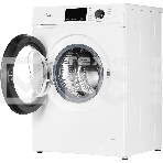 Стиральная машина MONSHER MWM 500 Blanc, отдельностоящая, фронтальная, 16 программ, загрузка 9 кг, 1200 об/мин, сенсорное/механическое управление, инверторный двигатель, отложенный старт, блокировка от детей, энергоэффективность А+++, цвет белый, фото2