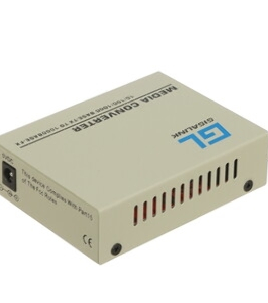Медиаконвертер GIGALINK GL-MC-UTPF-SC1G-18SM-1310 - UTP, 100/1000Мбит/c, WDM, LFP, SM, SC, Tx:1310/Rx:1550, 18 дБ (до 20 км)