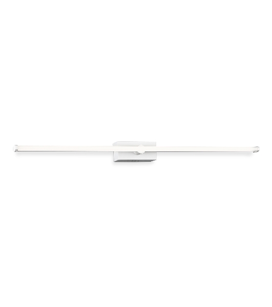 Настенный светодиодный светильник Ambrella light FL6121 WH белый 14W 3000K-6400K 610*45*80