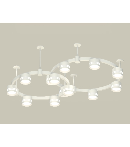 Светильник Ambrella light XR92211005/13 SWH/FR белый песок/белый матовый GX53 (A9221, A9226, C9236, C9231, N8477)