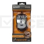 Мышь проводная A4Tech N-500F серый глянец/черный, 1200 dpi, USB, кнопки - 4, фото6
