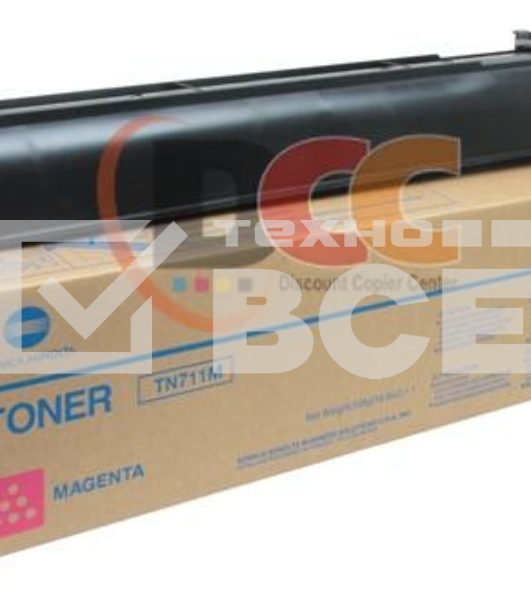 Тонер Konica-Minolta bizhub C654/754/Pro C754 красный TN-711M