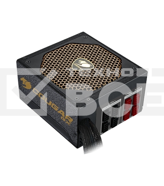 Блок питания Cougar GX 800 (Модульный, Разъем PCIe-4шт,ATX v2.31, 800W, Active PFC, 140mm Fan, 80 Plus Gold) [GX800] Retail