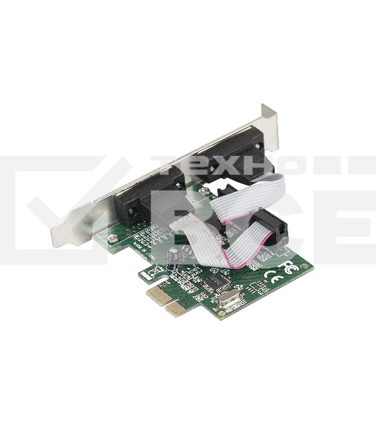 Контроллер ExeGate EXE-307 PCI-E, 2*COM port (OEM)
