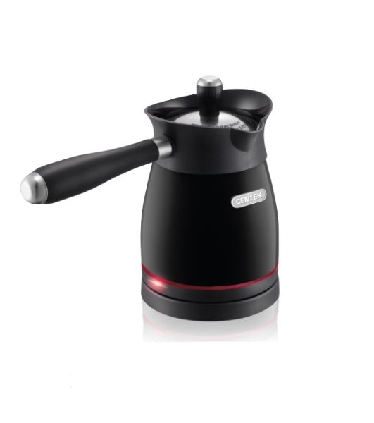 Электрическая турка Centek CT-1080 BL черный 0.5 л, 480 Вт.