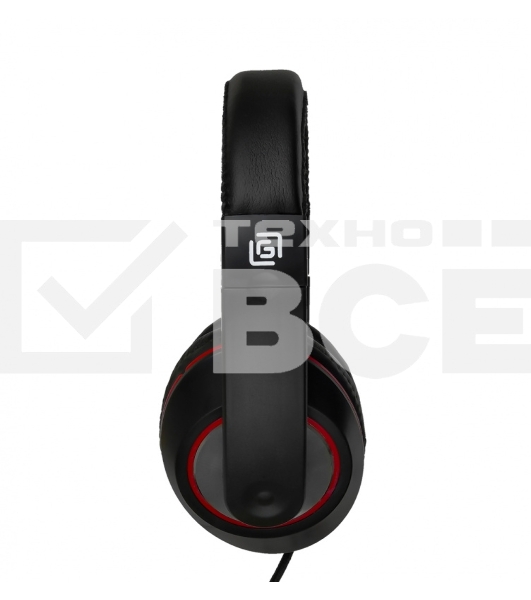 Гарнитура Oklick HS-L390G DRAGON black/red 1.8m (JD-728S)