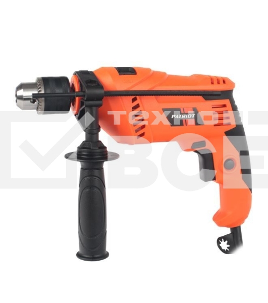 Дрель электрическая ударная PATRIOT FD 750h [120301444] { с ударом, мощность 710Вт, макс.диаметр 13мм, глубиномер + дополнительная ручка }