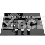 Газовая варочная панель HOMSair HGG431BK, фото 1