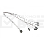Кабель SuperMicro CBL-SAST-0631 cross-over HDmSAS to 4xSATA 55cm, фото7