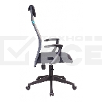 Кресло руководителя Бюрократ KB-8N/DG/TW-12 серый TW-04 TW-12 сетка, фото6