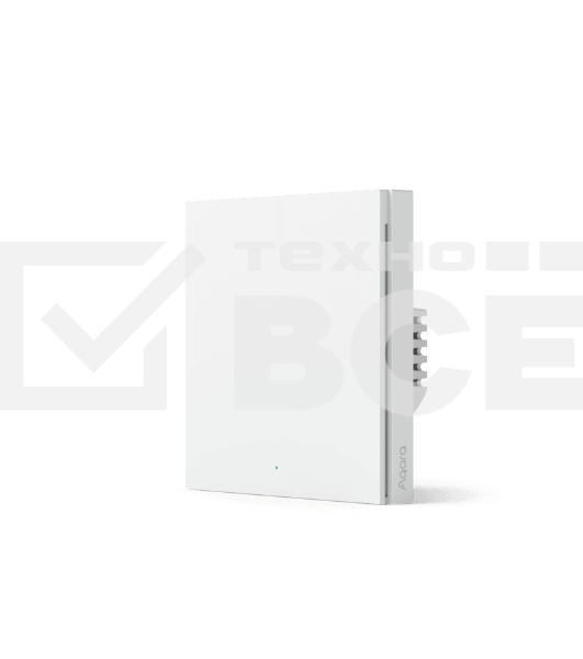 Умный выключатель Aqara Smart wall switch H1 ( (with neutral, single rocker) WS-EUK03