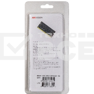 Оперативная память Hikvision, DDR4, 8GB (1x8GB), 3200MHz, CL22, SO-DIMM