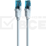 Патч-корд Vention прямой UTP cat.5е, RJ45 - 1,5м. Серый, фото 1