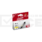 Картридж струйный CLI-451XLY (6475B001) для Canon PIXMA iP7240, MG5440, 6340, Желтый, 685стр., фото2