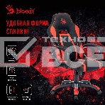 Кресло игровое A4TECH Bloody GC-250, на колесиках, искусственная кожа/ткань, черный/красный, фото20