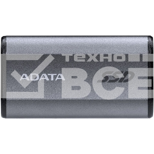 Внешний накопитель SSD ADATA 500ГБ USB-C, SE880, R/W 2000MB/2000MB/s, серый