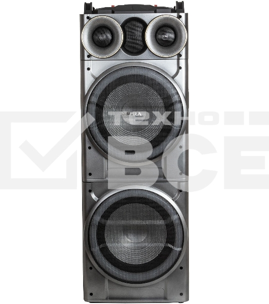 Минисистема SUPRA SMB-2150 черный 1200Вт FM USB BT SD (в комплекте: активн.+пассив.колонки)