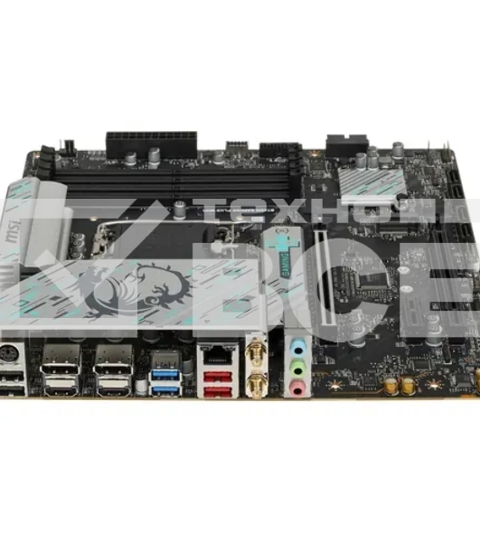 Материнская плата MSI B760M GAMING PLUS WIFI, LGA 1700, Intel B760, 4xDIMM DDR5, 4xSATA, 2xM.2, 1xPCI-E 4.0 x16, 1xPCI-E 3.0 x1, 2xHDMI, 2xDP, 1x 2.5Gb LAN, 2xUSB-A 3.2 Gen 2, 4xUSB 2.0, Micro-ATX