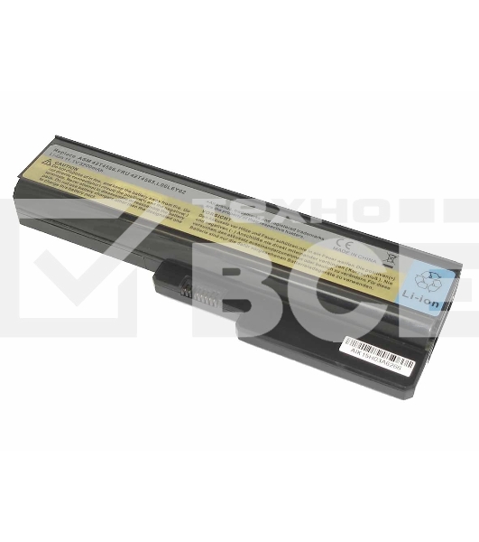 Аккумуляторная батарея для ноутбука Lenovo IdeaPad G430 G450 (L06L6Y02) 11.1V 5200mAh OEM черная