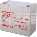 Батарея PS CyberPower Professional series RV 12-55 / 12V 60Ah operational life 12 years, фото2