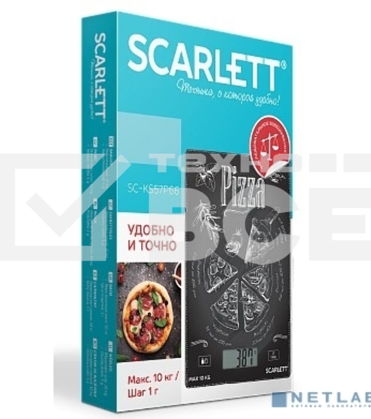 Весы кухонные Scarlett SC-KS57P66