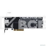 Сетевая карта Synology M.2 SSD-NVME adapter M.2 2110/2080,2 slots m.2 key , 10 Gigabit port RJ-45, PCIe 3.0 x8 adapter (FH bracket)', фото4