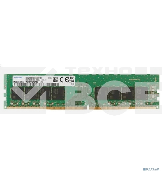 Оперативная память Samsung, DDR4, 32GB (1x32GB), 3200MHz, CL22, OEM