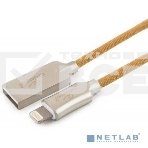 Кабель USB Cablexpert для Apple CC-P-APUSB02Gd-1.8M, MFI, AM/Lightning, серия Platinum, длина 1.8м, золотой, блистер, фото2