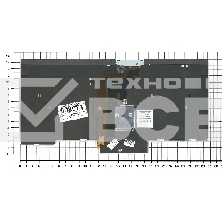 Клавиатура для ноутбука Lenovo ThinkPad T430 T430I X230 T530 L430 L530 черная с подсветкой