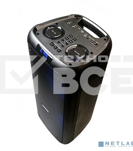 Акустическая колонка 1.0, Dialog Oscar AO-200 45WRMS, Караоке с беспр. микр., BT/FM/USB/SD/LED