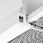 Вытяжка встраиваемая Kuppersberg SLIMLUX 60 W, ширина 55,2 см, отвод/рециркуляция, 550 м3/час, механическое кнопочное управление, 3 скорости, светодиодное освещение 2х2 Вт, металлические жироулавливающие фильтры, угольный фильтр KF-Y (опция), цвет белый, фото7