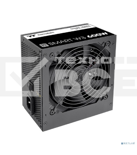 Блок питания Thermaltake Smart W3 600W, ATX 3.1, APFC, 12cm Fan, 80 PLUS, Retail