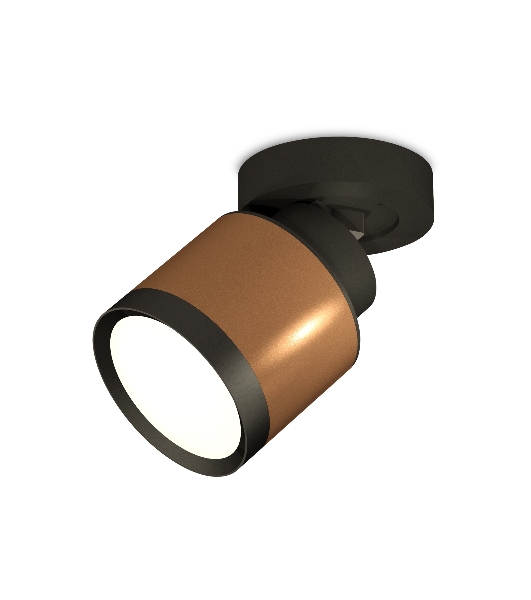 Светильник Ambrella Light XM8117001 SCF/SBK/PBK кофе песок/черный песок/черный полированный GX53 (A2229, A2106, C8117, N8113)