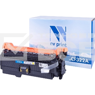 Картридж лазерный NVPrint совместимый НР CF322A Yellow для LJ Color M680dn, M680f, M680z (16500k)