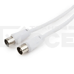 Кабель телевизионный Cablexpert, CCV-515-W-5M, Coaxial M/F, белый, 5м, фото6