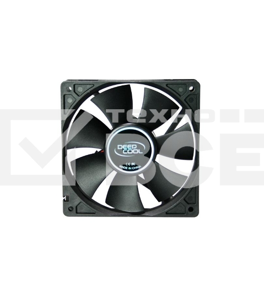 Вентилятор для корпуса DEEPCOOL XFAN 120 черный, 120 мм, 1300 об/мин, 23.7 дБ, 3 pin