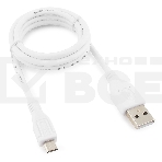 Кабель USB 2.0 Pro Cablexpert CCP-mUSB2-AMBM-W-1M, AM/microBM 5P, 1м, экран, белый, пакет, фото5