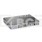 Коммутатор Zyxel GS1350-18HP, 16xGE PoE+, 2xCombo (SFP/RJ-45), бюджет PoE 250 Вт, дальность передачи питания до 250 м, автоперезагрузка PoE-портов, повышенная защита от перенапряжений и электростатических разряд, фото5