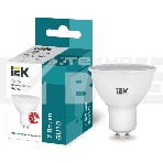 Лампа Iek LLE-PAR16-7-230-40-GU10 светодиодная ECO PAR16 софит 7Вт 230В 4000К GU10 IEK, фото 1