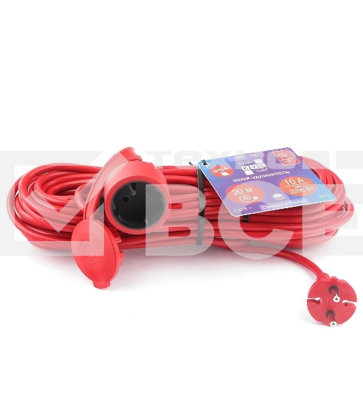 Удлинитель Power Cube PC-3-B-20(IP), 16А, 20м, IP54