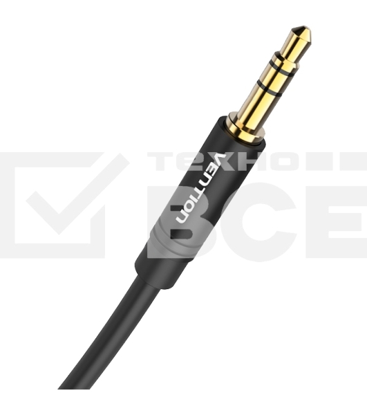 Кабель Vention аудио Jack 3,5 mm M/Jack 3,5 mm M угол 90  - 0.5м Черный Кабель Vention аудио Jack 3,5 mm M/Jack 3,5 mm M угол 90  - 0.5м Черный