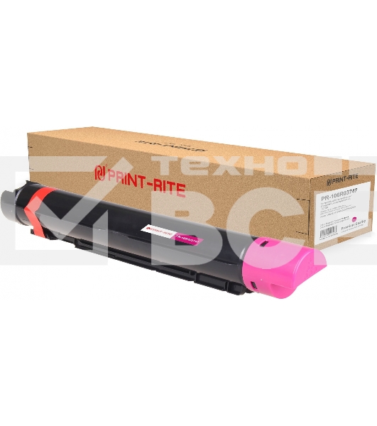 Картридж лазерный Print-Rite TFXAIPMPRJ PR-106R03747 106R03747 пурпурный (11800стр.) для Xerox VersaLink C7020/C7025/C7030