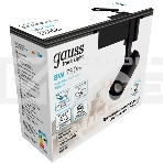 Светильник GAUSS трековый цилиндр 8W 750lm 4000K 180-220V IP20 45*155мм черный LED 1/40 TR078, фото5