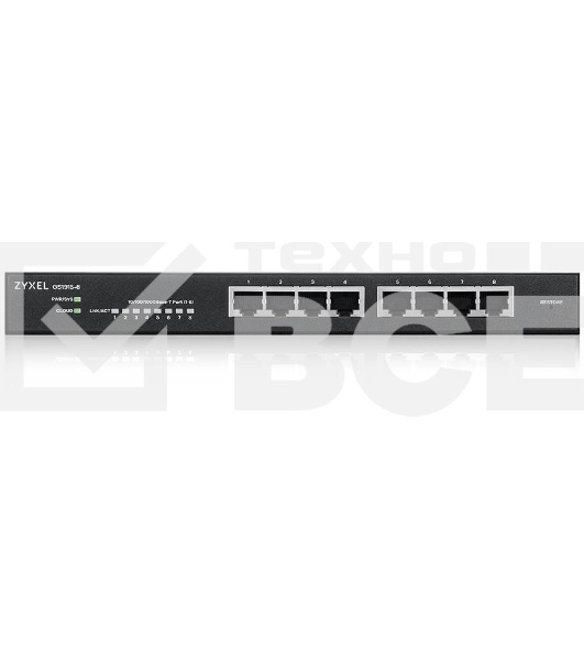 Коммутатор Zyxel GS1915-8-EU0101F 8G управляемый
