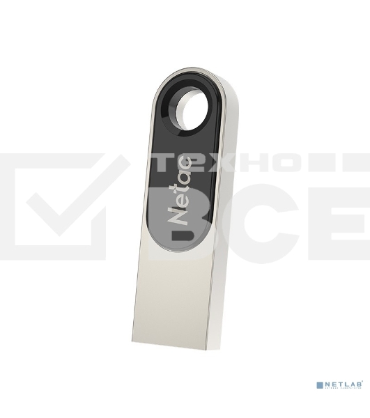 Флеш диск Netac U278 32Gb <NT03U278N-032G-20PN>, USB2.0, металлическая матовая