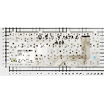 Клавиатура для ноутбука Dell Vostro 1200 V1200 белый, фото 1
