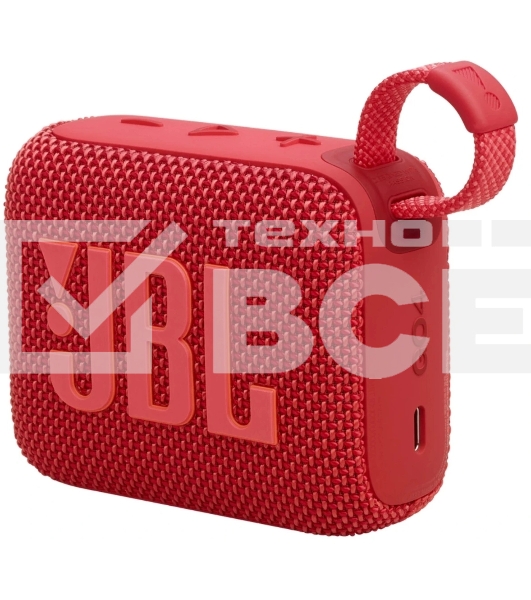 Портативная акустика JBL GO 4, красный