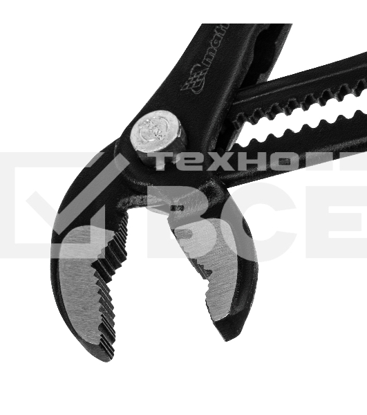 Переставные клещи Matrix 250 мм, кнопочный механизм, хром-ванадий, обливные рукоятки